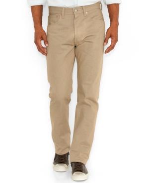 Levi's Men's 501 Original Shrink-to-fit Jeans, Khaki Grey Fill