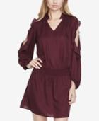 Jessica Simpson Juniors' Studded Cold-shoulder Dress
