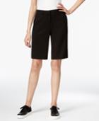 Eileen Fisher Tapered Flat-front Shorts