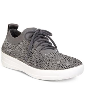Fitflop F-sporty Uberknit Crystal Sneakers Women's Shoes