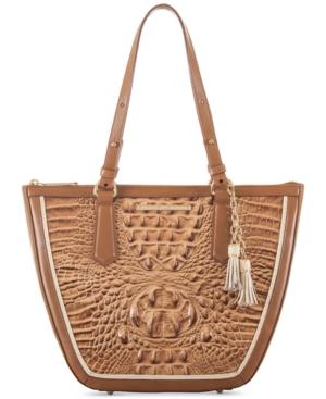 Brahmin Willa Tobacco Tesoro Medium Tote