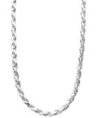 "giani Bernini Sterling Silver Necklace, 16"" Diamond Cut Rope Chain"