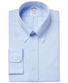 Brooks Brothers Slim-fit Non-iron Pinpoint Solid Dress Shirt