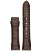 Emporio Armani Connected Brown Leather Smart Watch Strap
