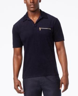 Sean John Men's Terrycloth Pocket Polo