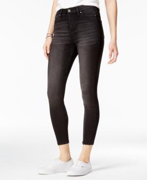 Celebrity Pink Juniors' Blackbird Wash Skinny Ankle Jeans