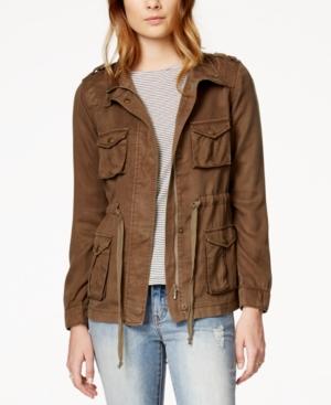 Maison Jules Drawstring Cargo Jacket, Only At Macy's