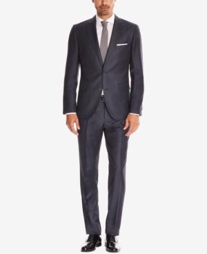 Boss Men's Regular-fit Super 120 Italian Virgin Wool Suit