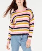 Hooked Up By Iot Juniors' Striped Sweater