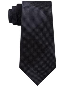 Kenneth Cole Reaction Men's Optical Solid Silk Slim Tie