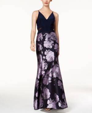 Xscape Brocade Mermaid Gown