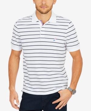 Nautica Men's Racer Knit Striped Polo, Created For Macy's