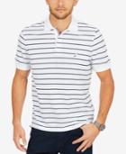 Nautica Men's Racer Knit Striped Polo, Created For Macy's