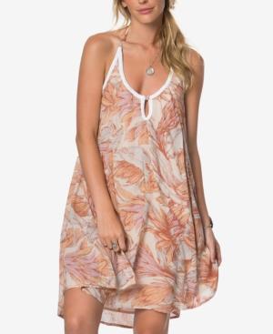 O'neill Juniors' Evelyn Printed Halter Dress