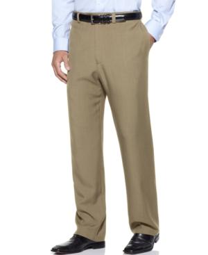 Haggar Eclo Stria Classic Fit Dress Pants
