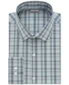 Kenneth Cole Reaction Men's Techni-cole Slim-fit Performance Multi-plaid Dress Shirt