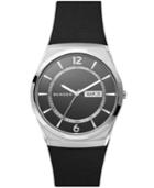 Skagen Men's Melbye Black Leather Strap Watch 40mm