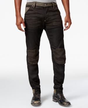 G-star Raw Men's 5620 3d Slim-fit Colorblocked Stretch Jeans