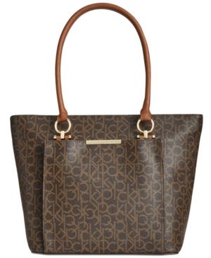 Calvin Klein Hudson Monogram Tote