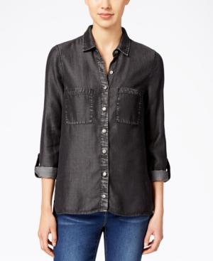 Kut From The Kloth Denim Button-front Shirt