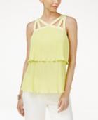Thalia Sodi Pleated Popover Top, Only At Macy's