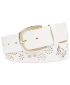 I.n.c. Perforated Flowers & Butterfly Belt, Created For Macy's