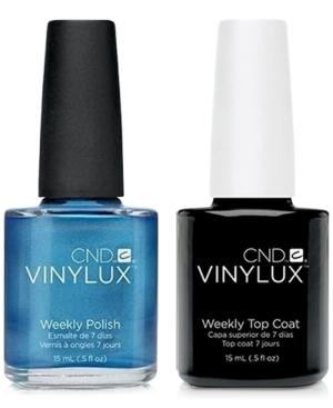 Creative Nail Design Vinylux Water Park Nail Polish & Top Coat (two Items), 0.5-oz, From Purebeauty Salon & Spa
