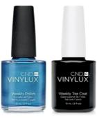 Creative Nail Design Vinylux Water Park Nail Polish & Top Coat (two Items), 0.5-oz, From Purebeauty Salon & Spa