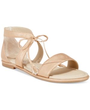 Rialto Robyn Lace-up Flat Sandals Women's Shoes