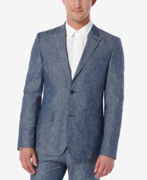 Perry Ellis Men's Slim-fit Denim Sport Coat