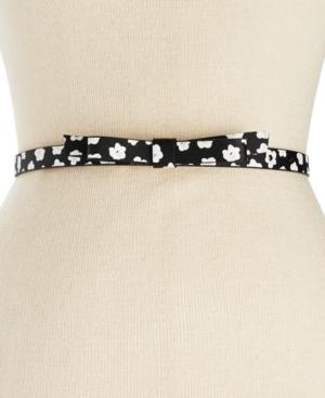 Kate Spade New York Naive Floral Bow Belt