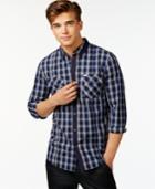 Guess Davis Plaid Long-sleeve Shirt