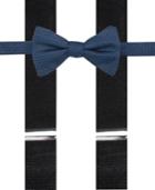 Alfani Men's Ludlow Geo Bow Tie & Suspender Set, Only At Macy's