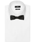 Boss Men's Solid Silk Bow Tie