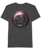 Jem Captain America Men's Panther Vs. T-shirt