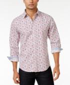 Tommy Hilfiger Men's Graham Floral-print Long-sleeve Shirt