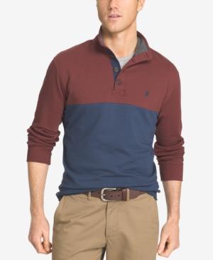 Izod Men's Big And Tall Jefferson Colorblocked Henley
