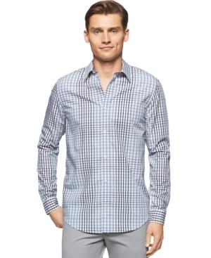 Calvin Klein Graphic Plaid Shirt