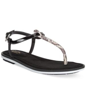 Clarks Somerset Women's Seattle Spice T-strap Flat Thong Sandals Women's Shoes