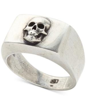 Degs & Sal Men's Skull Ring In Sterling Silver