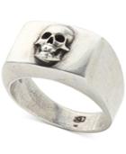 Degs & Sal Men's Skull Ring In Sterling Silver