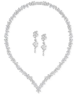Swarovski Diapason All-around Collar Necklace & Teardrop Earrings