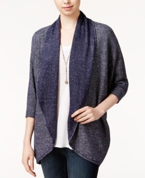 Chelsea Sky Cocoon Cardigan, Only At Macy's