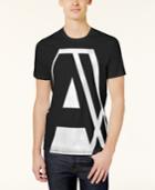 Armani Exchange Men's Large Logo-print T-shirt
