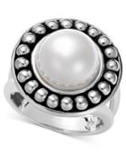 Fresh By Honora Pearl Cultured Freshwater Pearl Ring In Sterling Silver (10-1/2mm)