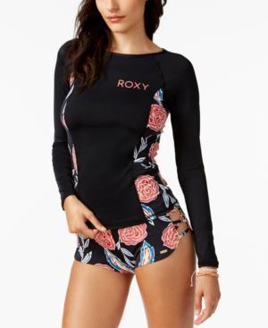 Roxy Printed Long-sleeve Rash Guard Women's Swimsuit