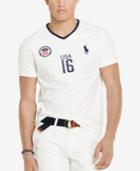 Polo Ralph Lauren Custom-fit Usa V-neck T-shirt