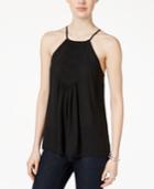 Bar Iii Pleated Halter Top, Only At Macy's