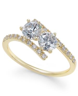 Charter Club Gold-tone Crystal Ring, Only At Macy's
