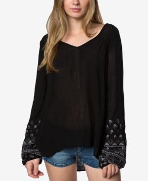 O'neill Juniors' Embroidered-sleeve Tunic